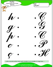 Büyük ve Küçük Sesleri Eşleştir